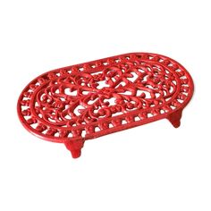 dessous de plat fonte rustique