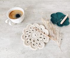 dessous de plat en crochet diy